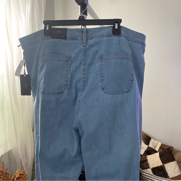 NYDJ Womens Claire Denim Trousers Size 24W(W-7) - Picture 6 of 10